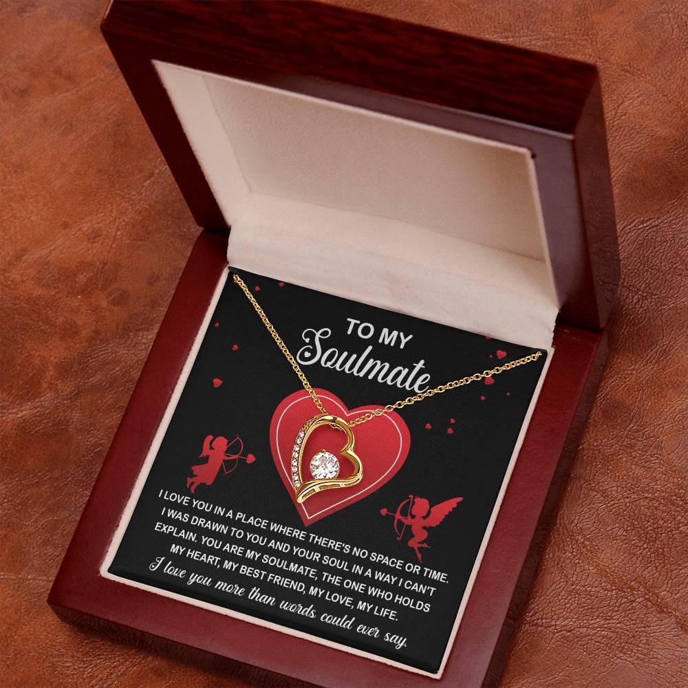Message Card To My Soulmate - Drawn to you