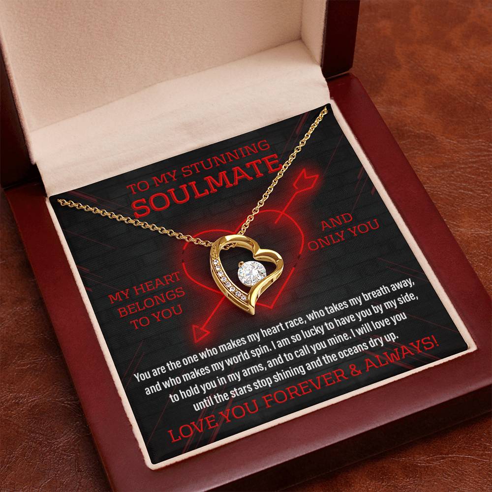 Gift for Stunning Soulmate Message Card