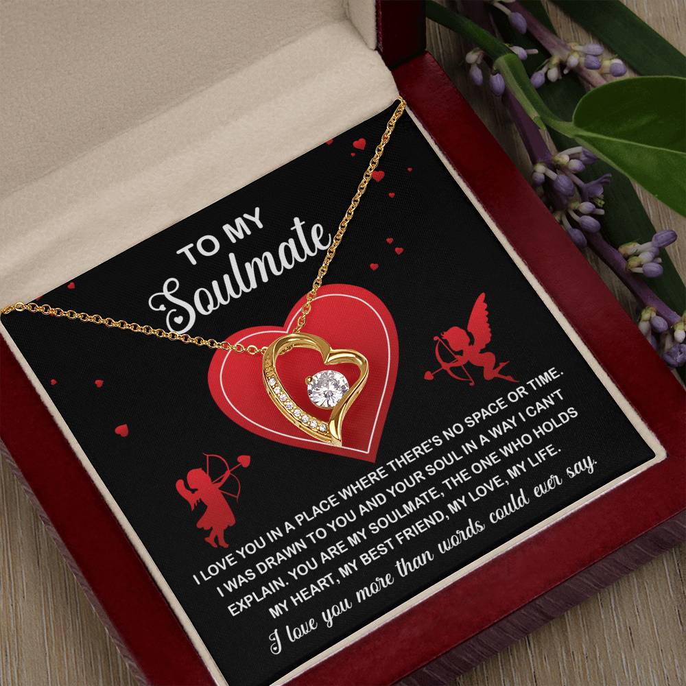 Message Card To My Soulmate - Drawn to you