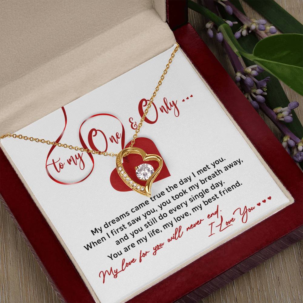To my One and Only