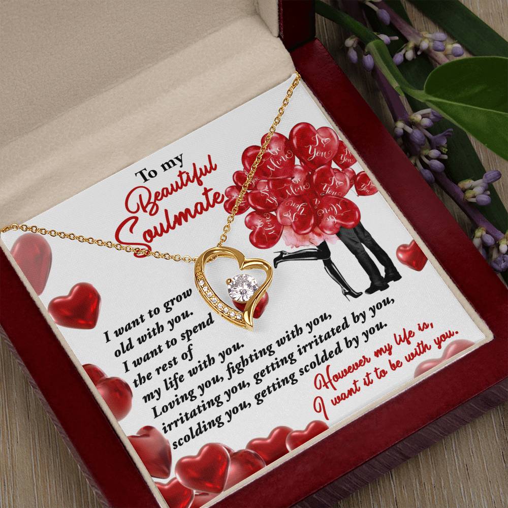 To my Soulmate I want to grow old with you