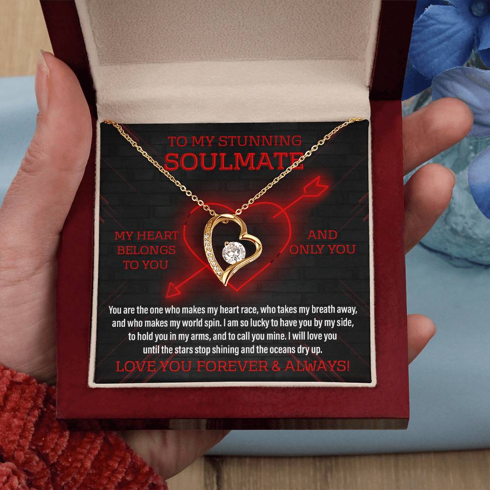 Gift for Stunning Soulmate Message Card