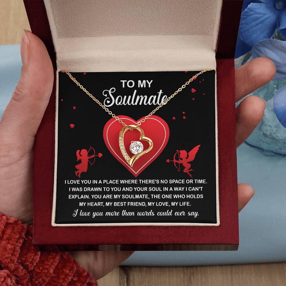Message Card To My Soulmate - Drawn to you