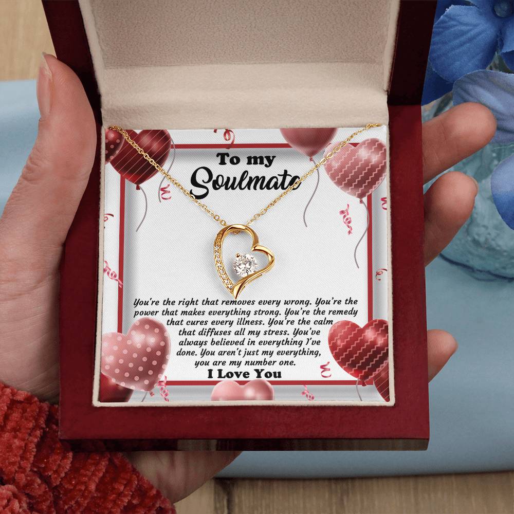 To My Soulmate, You're my Number One