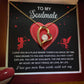 Message Card To My Soulmate - Drawn to you