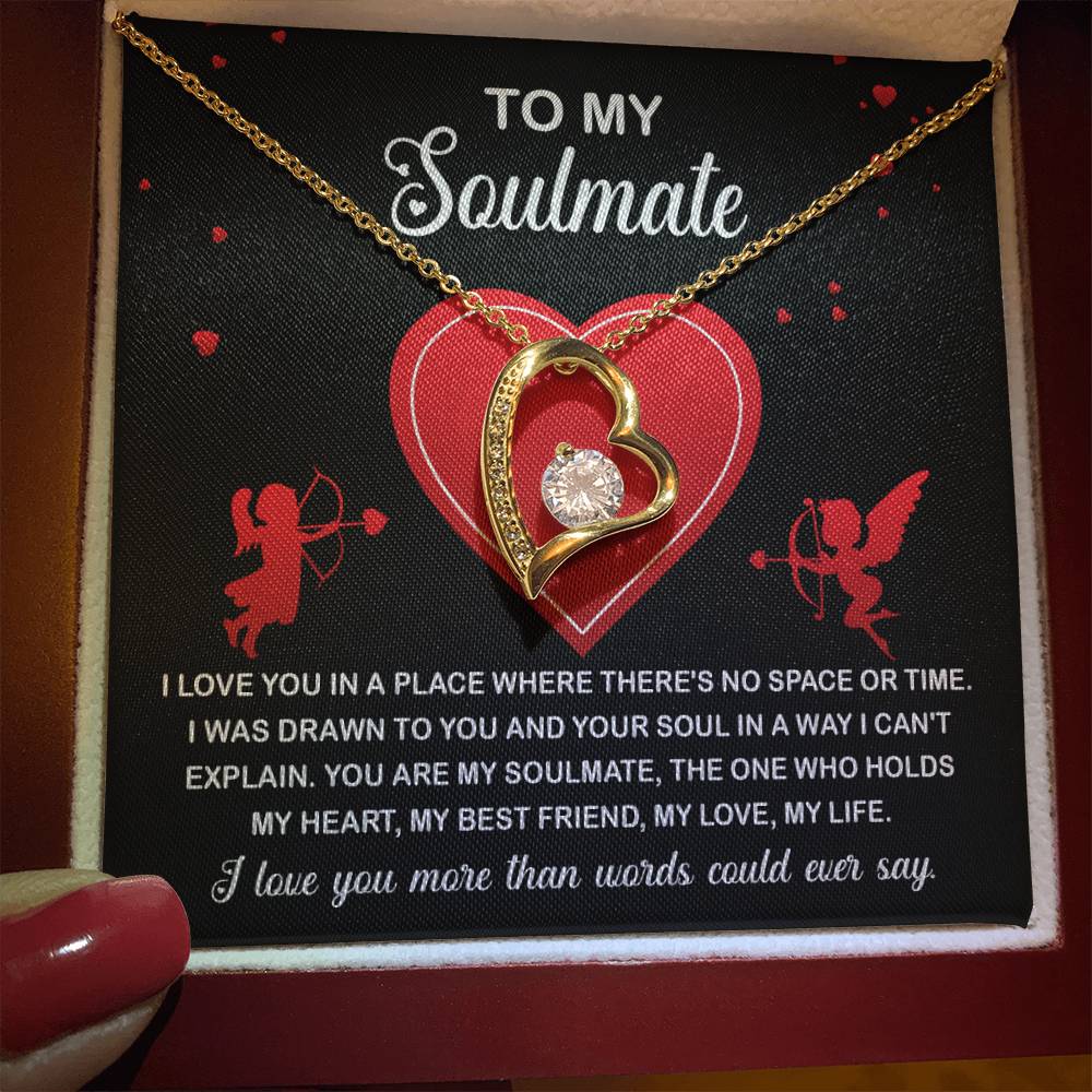 Message Card To My Soulmate - Drawn to you
