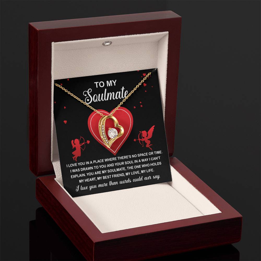 Message Card To My Soulmate - Drawn to you