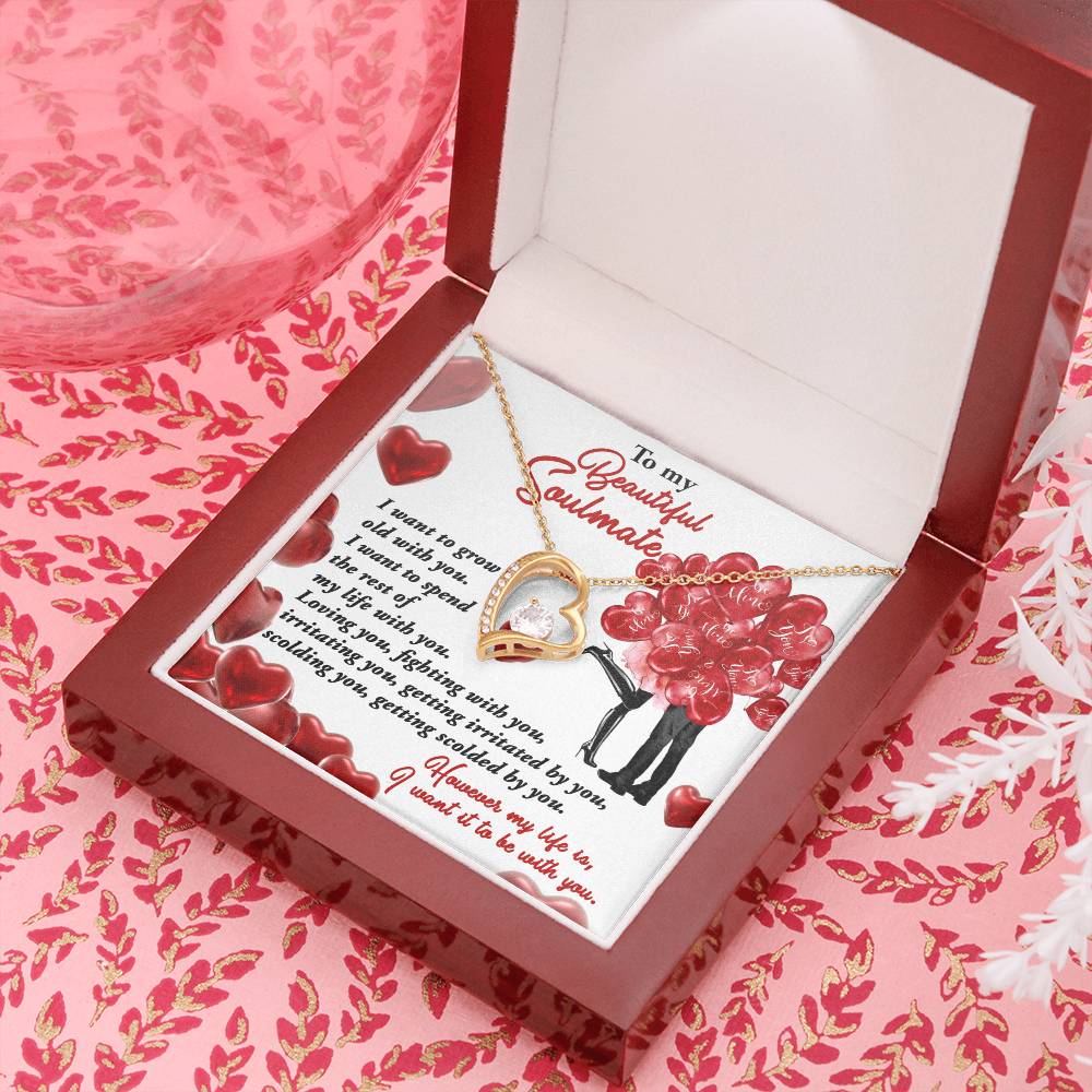 To my Soulmate I want to grow old with you