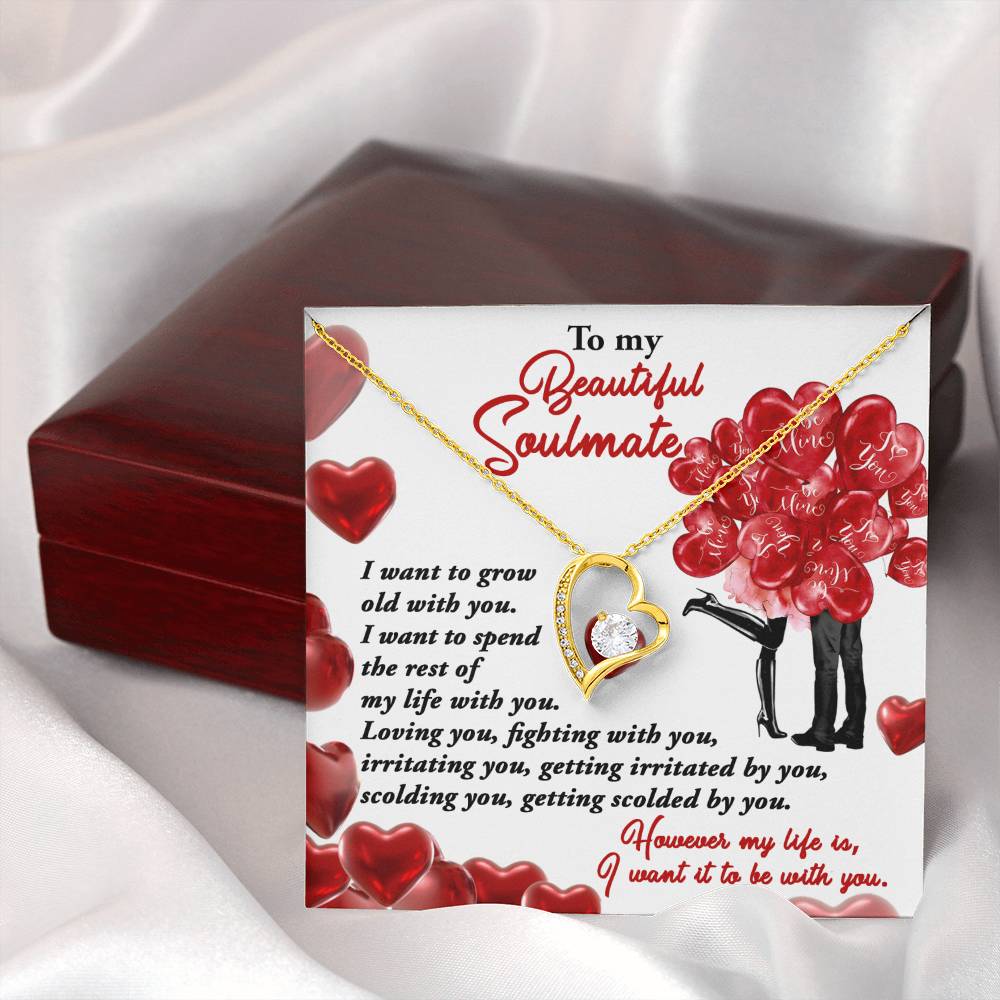 To my Soulmate I want to grow old with you