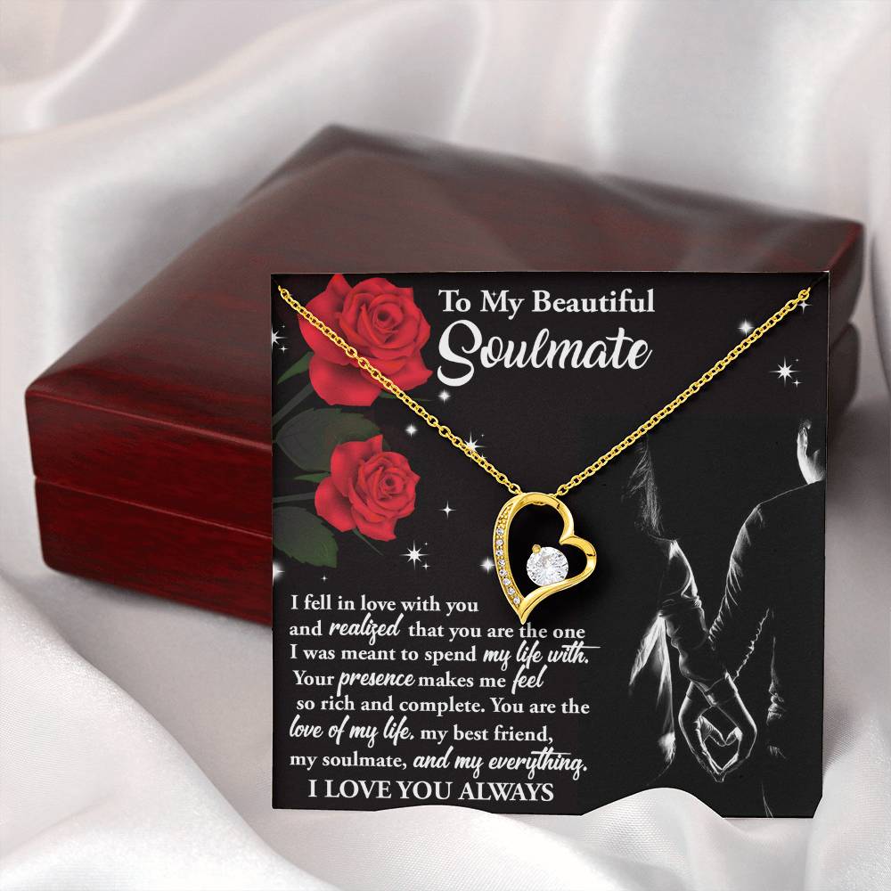 To my Beautiful Soulmate, My Life