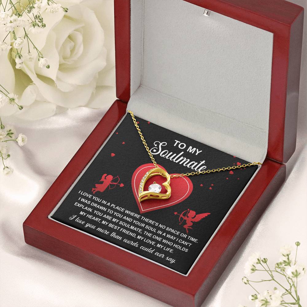 Message Card To My Soulmate - Drawn to you