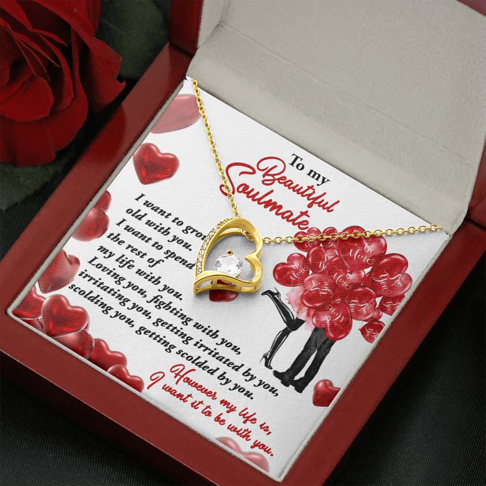 To my Soulmate I want to grow old with you