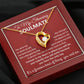 To My Stunning Soulmate Message Card with Necklace Gift Box