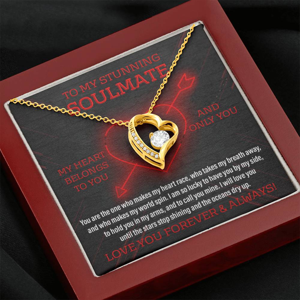 Gift for Stunning Soulmate Message Card