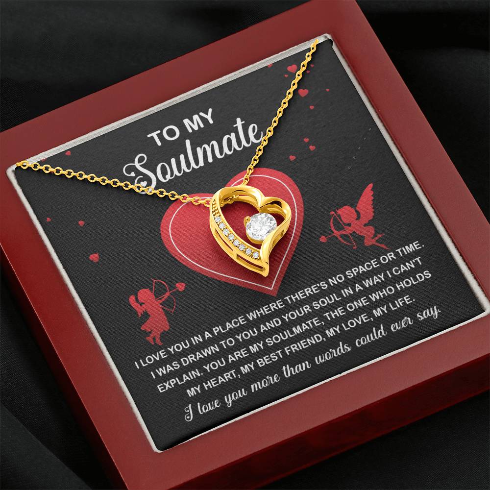 Message Card To My Soulmate - Drawn to you