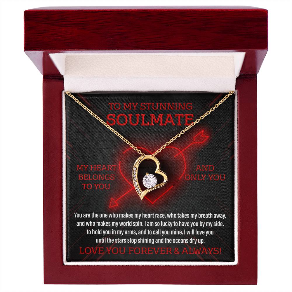 Gift for Stunning Soulmate Message Card