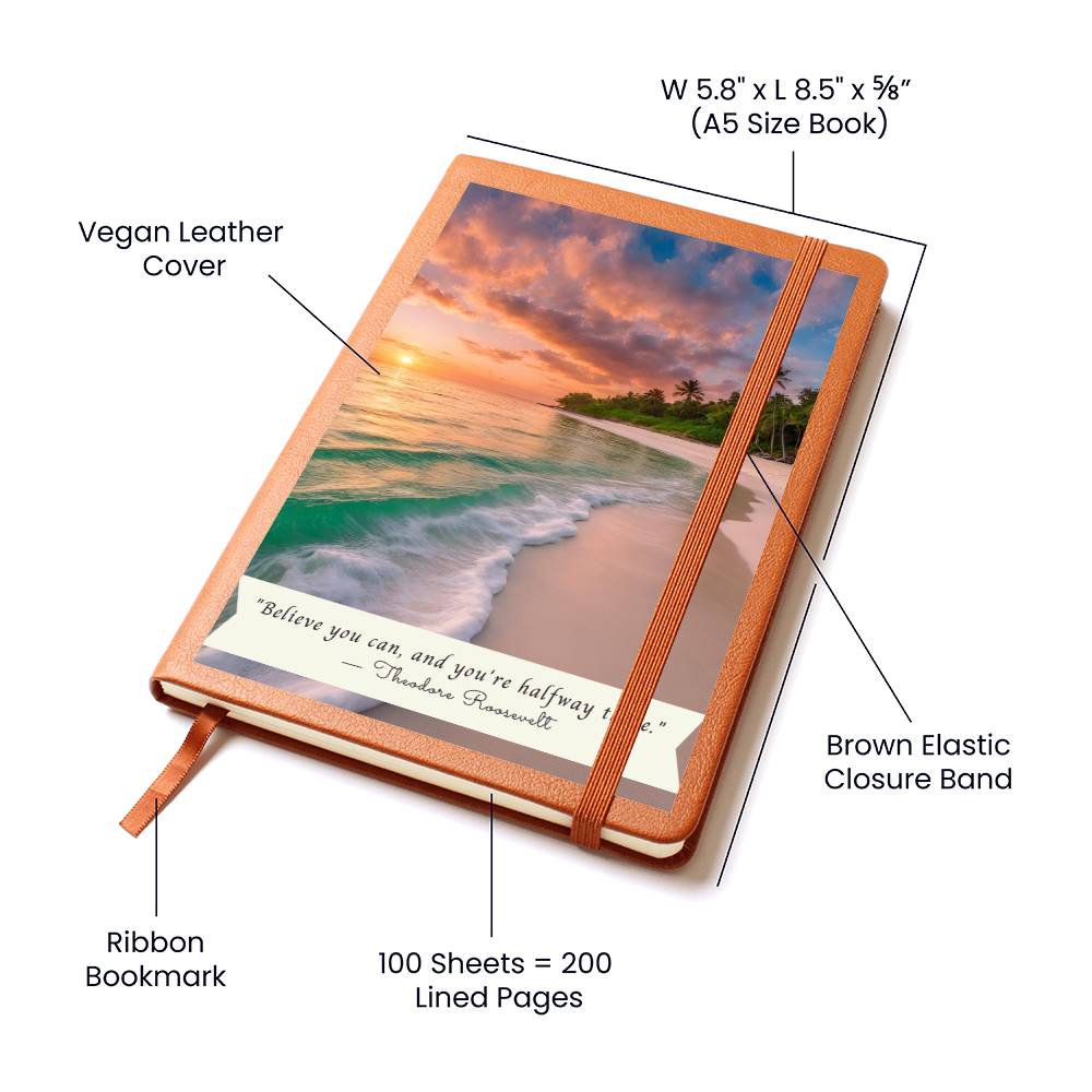 Sunset by the Beach Journal