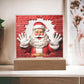 Santa Surprise Acrylic Plaque