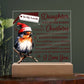 To My Lovely Daughter just as the Robins brings joy to Christmas