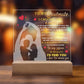 Soulmate By My Side Acrylic Plaque