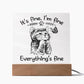 Everything's Fine Acrylic Plaque