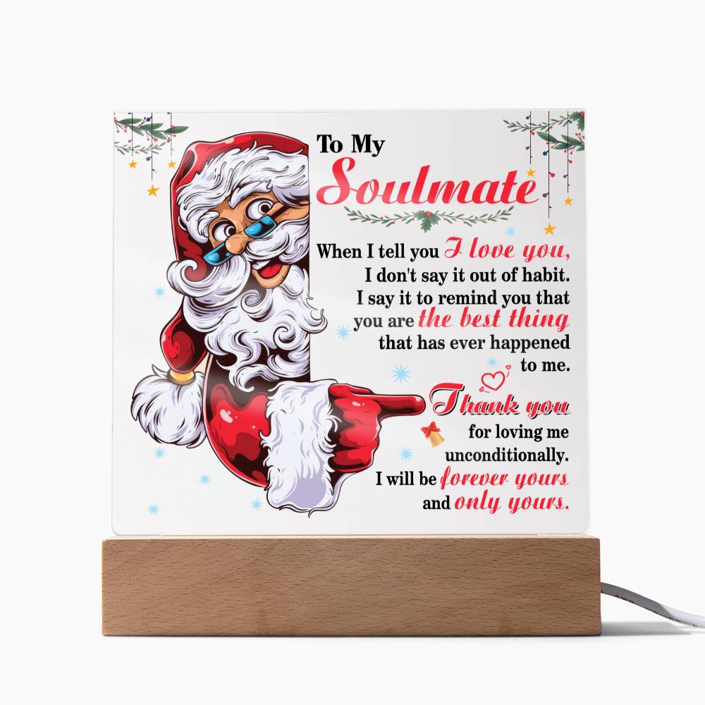 To My Soulmate - Forever Yours Acrylic