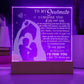 Soulmate By My Side Acrylic Plaque