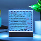 AirMail Acrylic Plaque To My Daughter