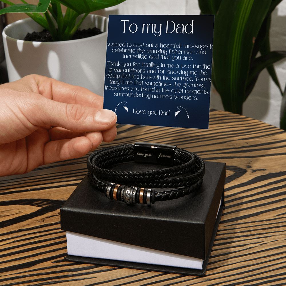 Love You Forever Bracelet for Men