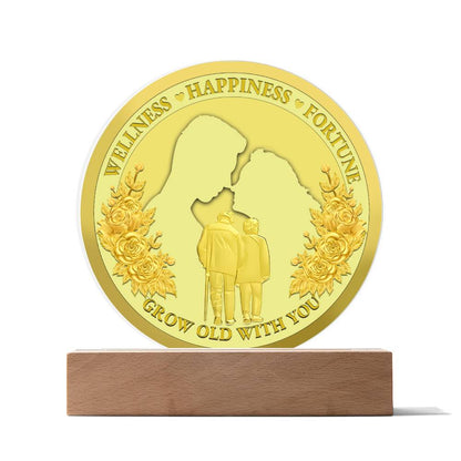 Grow Old with You Acrylic Plaque