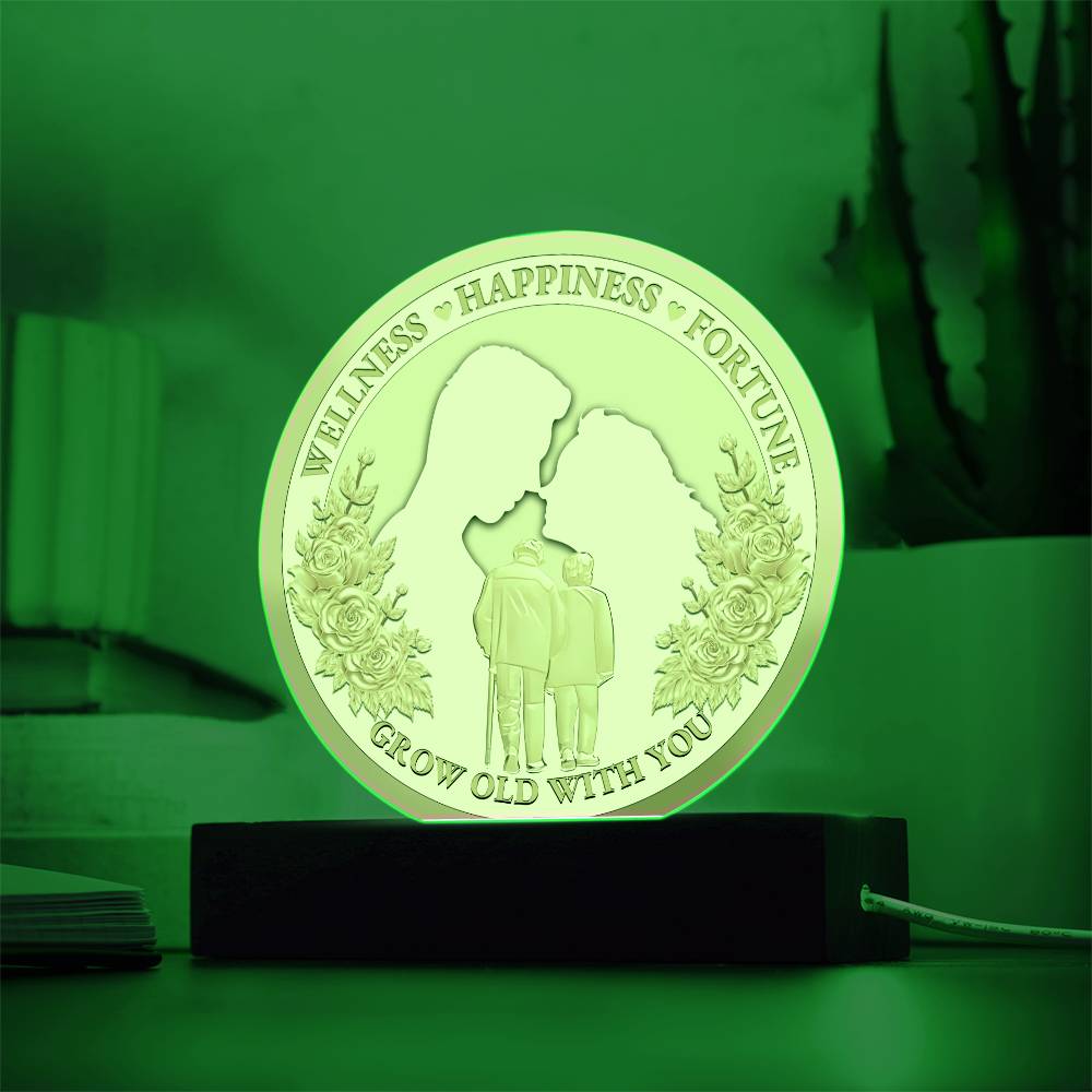 Grow Old with You Acrylic Plaque