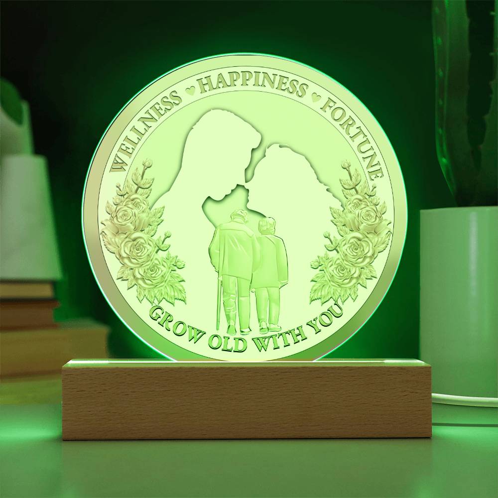 Grow Old with You Acrylic Plaque