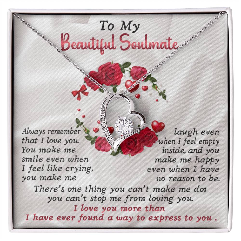 To My Beautiful Soulmate