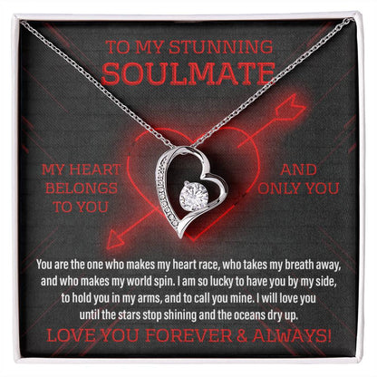 Gift for Stunning Soulmate Message Card