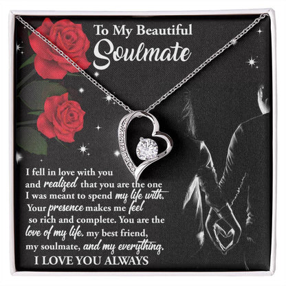 To my Beautiful Soulmate, My Life