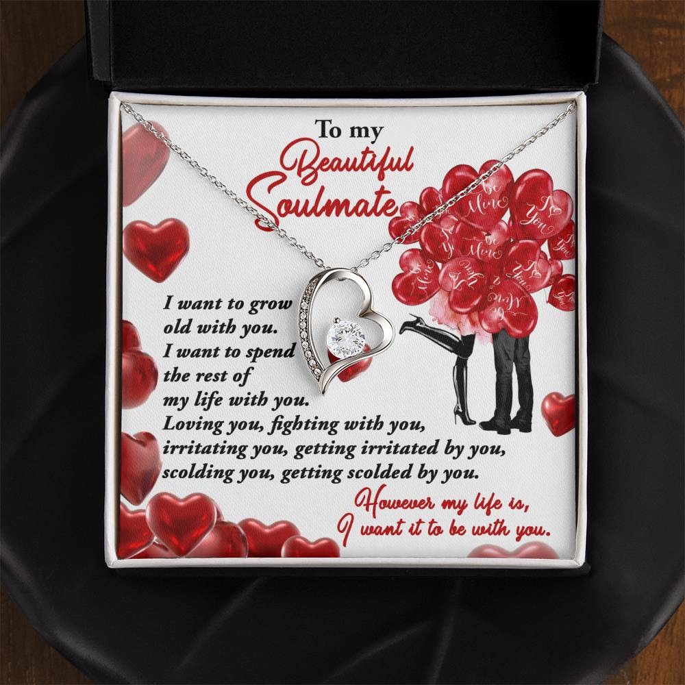 To my Soulmate I want to grow old with you