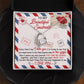 Message Card Jewelry Gift Box with Forever Love Necklace for my Beautiful Soulmate