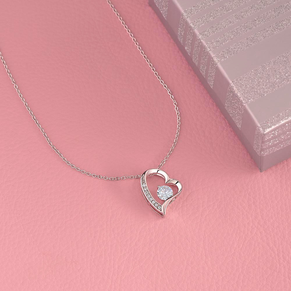 To My Stunning Soulmate Forever Love Necklace with Message card