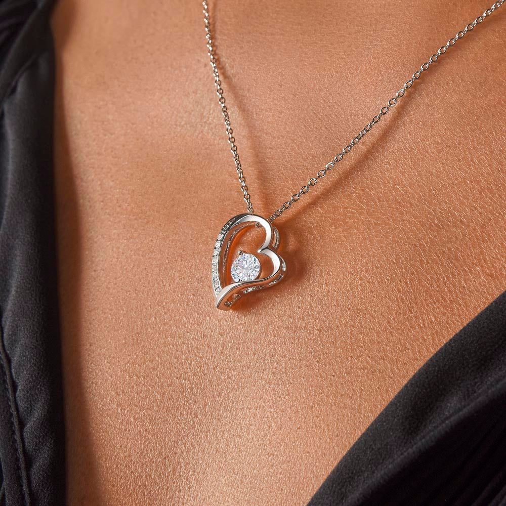 To My Stunning Soulmate Forever Love Necklace with Message card