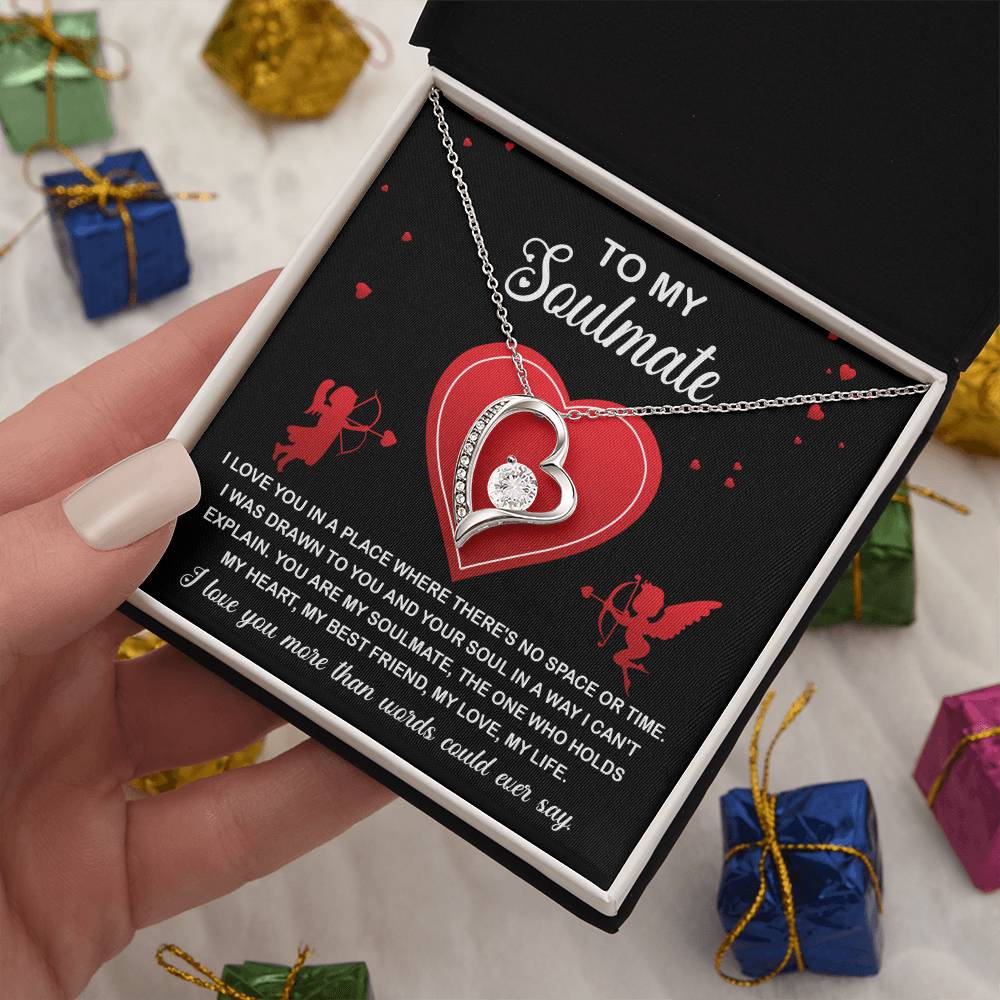 Message Card To My Soulmate - Drawn to you