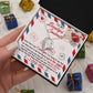 Message Card Jewelry Gift Box with Forever Love Necklace for my Beautiful Soulmate