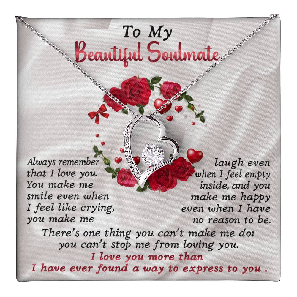 To My Beautiful Soulmate
