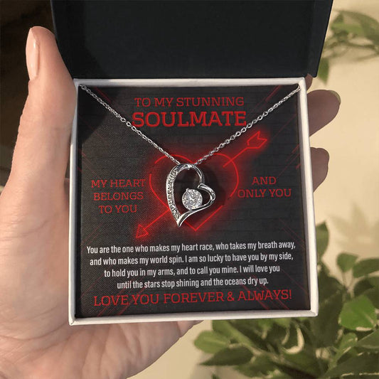 Gift for Stunning Soulmate Message Card