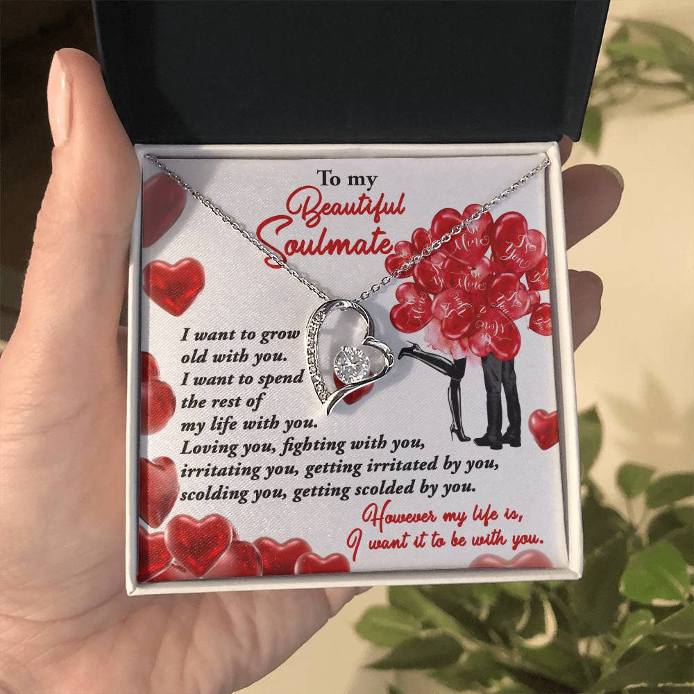 To my Soulmate I want to grow old with you