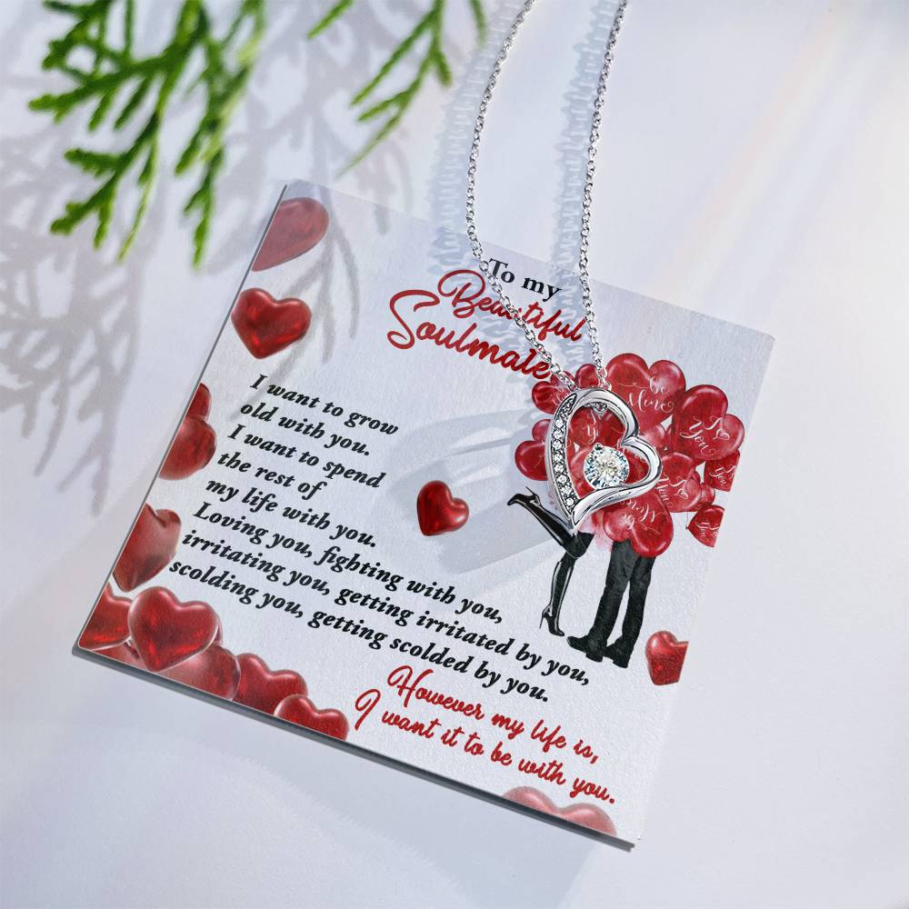 To my Soulmate I want to grow old with you