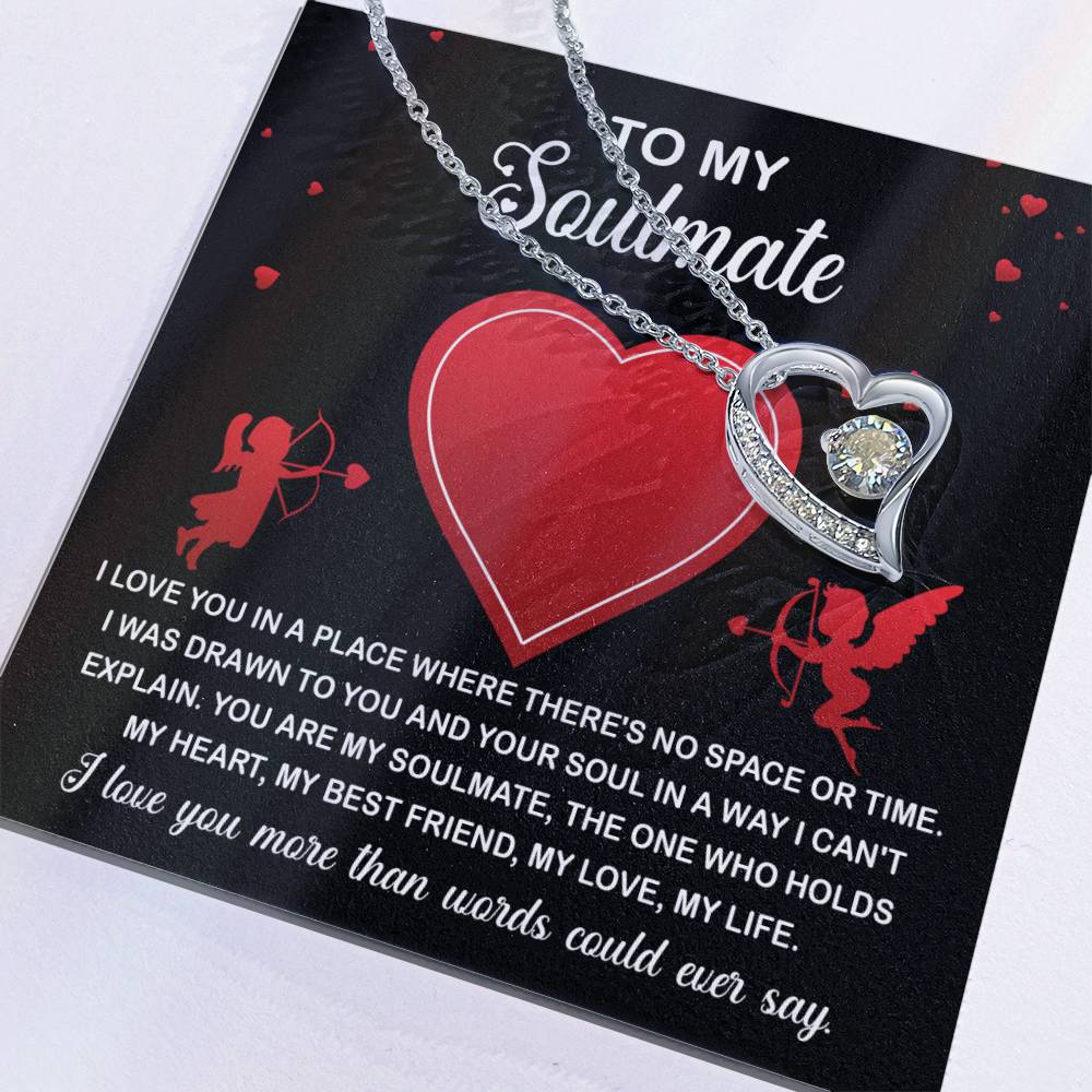 Message Card To My Soulmate - Drawn to you