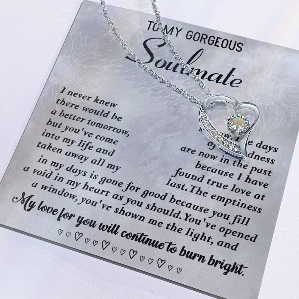 To my Gorgeous Soulmate