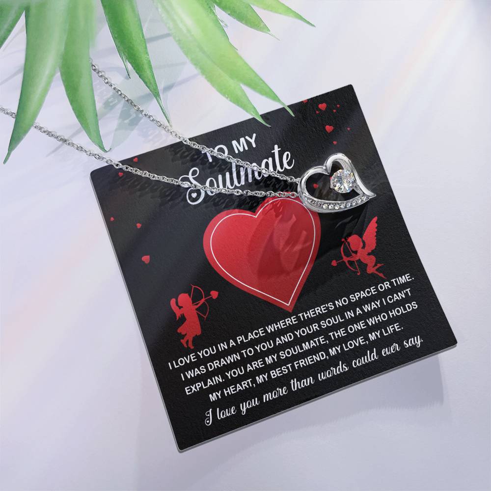 Message Card To My Soulmate - Drawn to you