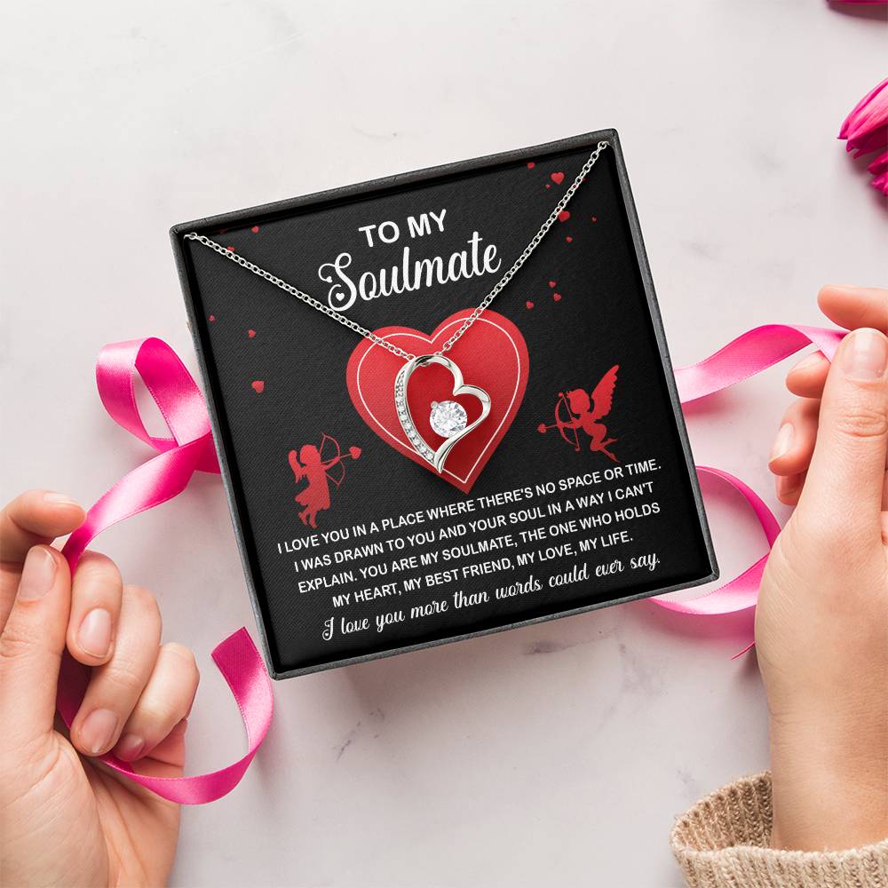 Message Card To My Soulmate - Drawn to you