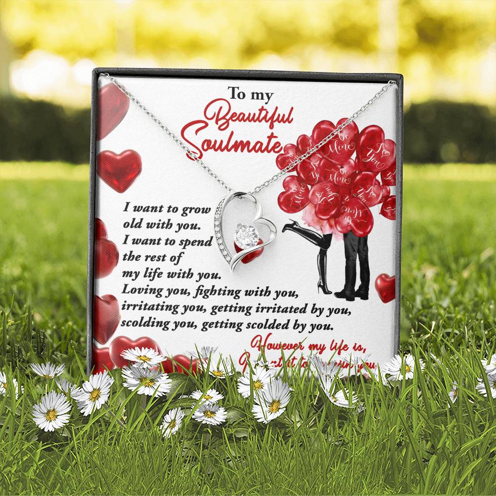 To my Soulmate I want to grow old with you